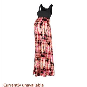Maxi maternity dress