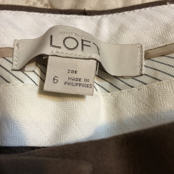 Ann Taylor Loft Zoe Capris
