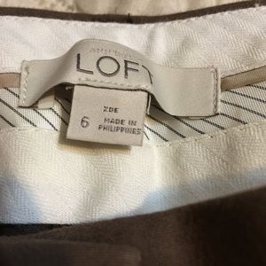 Ann Taylor Loft Zoe Capris