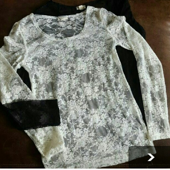 Two lace tops