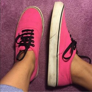 Hot Pink Vans