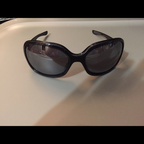 Oakley Pulse Sport Sunglasses Metallic Black