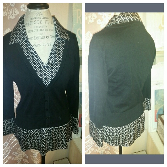 Shirt and sweater combo