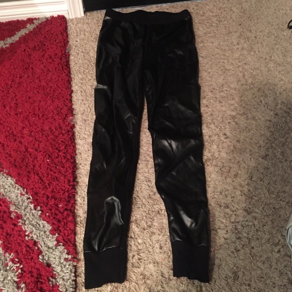 Victoria Secret leather legging