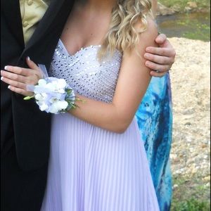 Violet prom dress
