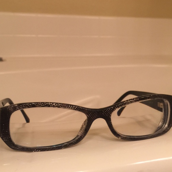 Chanel eyeglasses, tweed, clear pattern - Picture 3 of 5