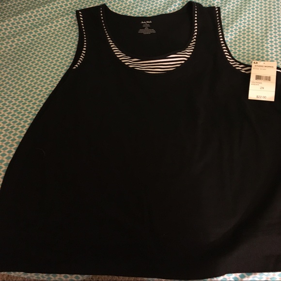 Studio Works Tops - New 2X Studio Works Tank