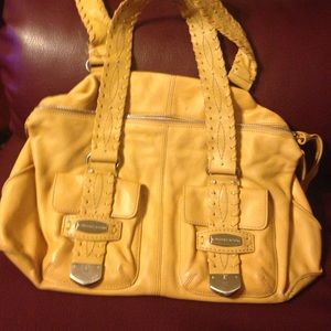 Yellow. Michael Kors purse
