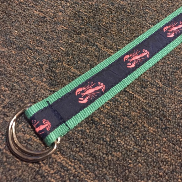 Navy and green lobster belt!