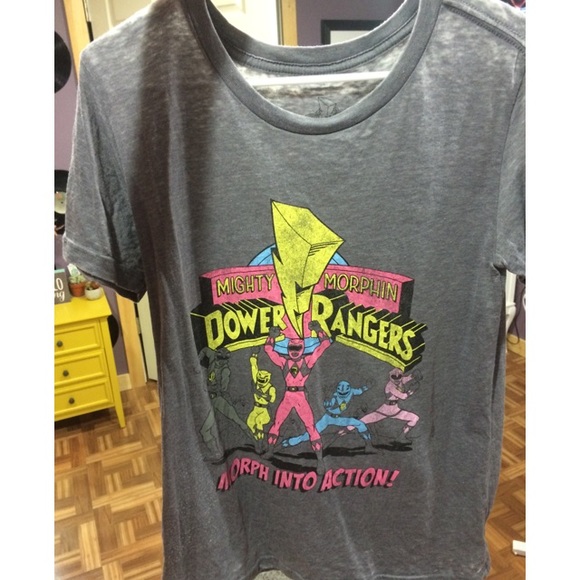 ⚡️power rangers t shirt⚡️