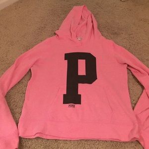 Pink hoodie