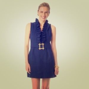 Elizabeth McKay Navy Harriet Dress