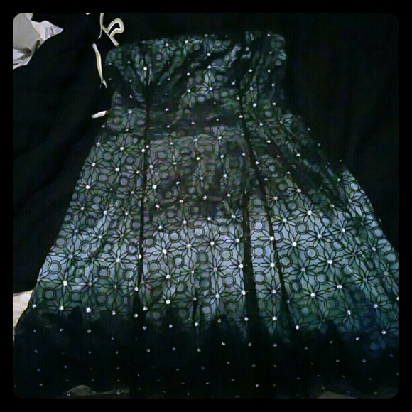 Adrianna Papell Strapless Dress