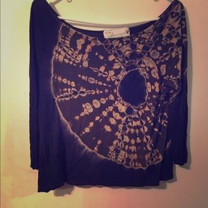 Urban Outfitters tye-dye hippie blouse