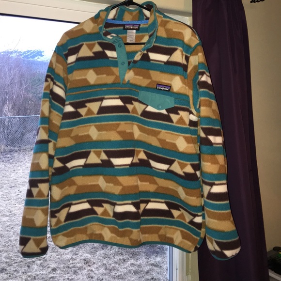 Patagonia snap T women's fleece size Large