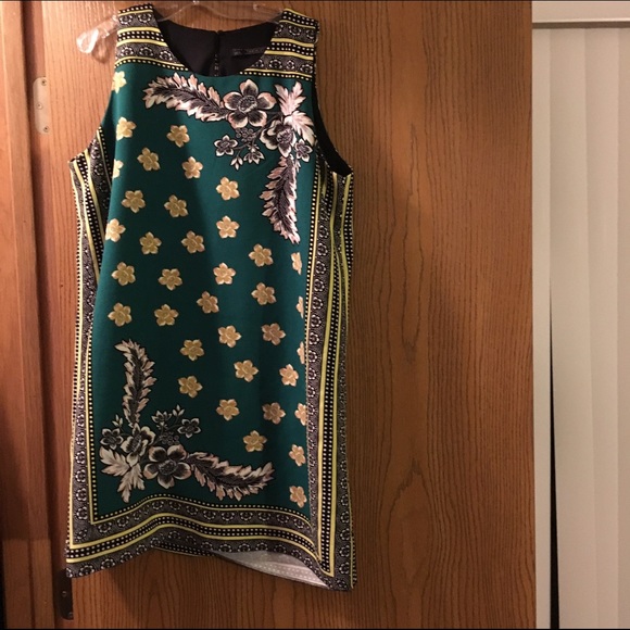 A large mini Zara dress