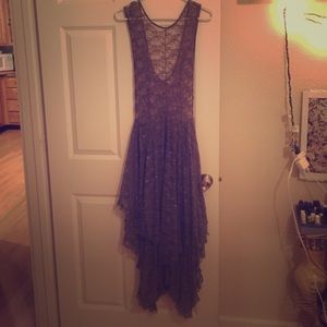 Free People Stretch Lace French Court Slip Dress