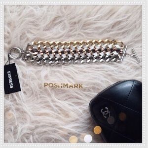 🎁HP🎁 BEAUTIFUL TWO TONE BRACELET