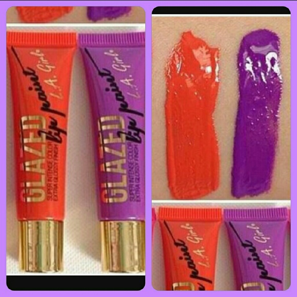 2 L.A. Girl Lip Glazed lip paint - Picture 1 of 4