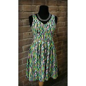 Calvin Klein Multi Colored Dress