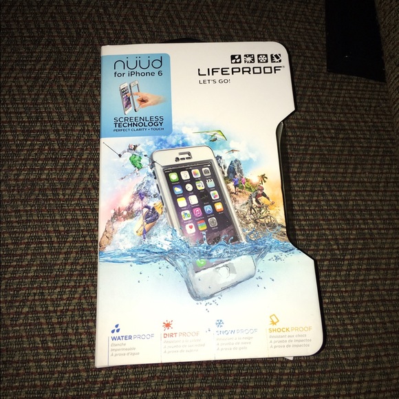 LifeProof Nuud iPhone 6 white/grey case
