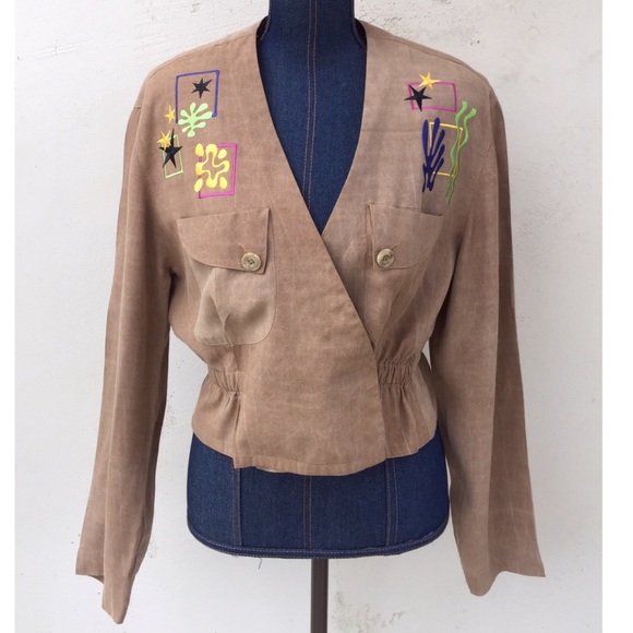 Vintage Top with cinched waist-M