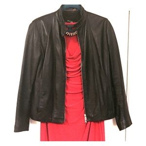 Genuine Italian Leather Motorcycle Jacket