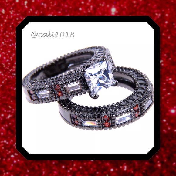 🆕2pc 10k Black Gold Filled  SET - Picture 2 of 4