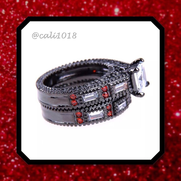 🆕2pc 10k Black Gold Filled  SET - Picture 3 of 4