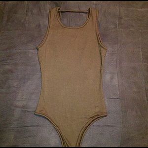 Open back bodysuit