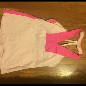 pink lulu lemon top