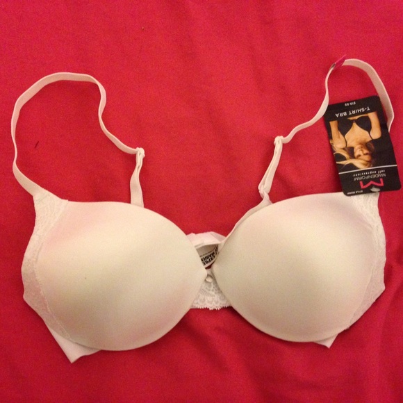 White Tshirt Bra