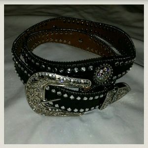 Western Rhinestone Belt