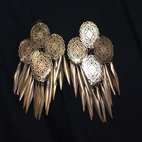 Bebe silver color earrings