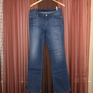 Bootcut Light Wash Denim Jean