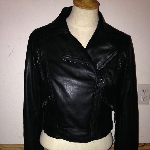 Black Fringe Moto Jacket