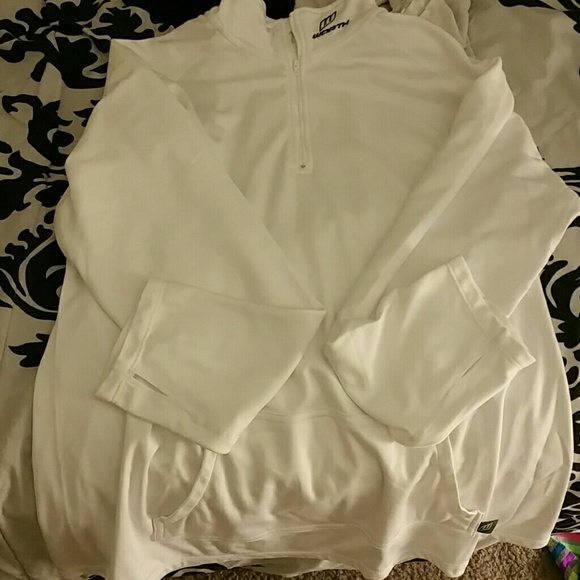 White Athletic Sweater