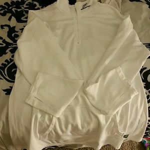 White Athletic Sweater