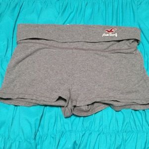 NWOT Hollister gray yoga shorts