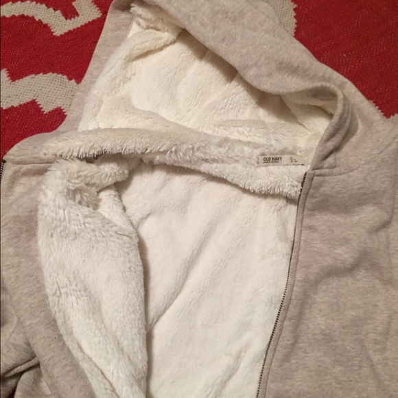 Old navy fur lined jacket - Picture 3 of 3