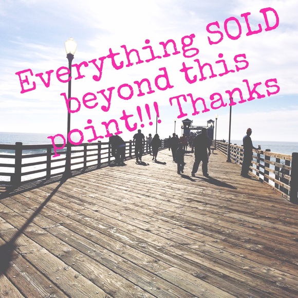 🔴STOP🔴 Everything is sold beyond this point!!