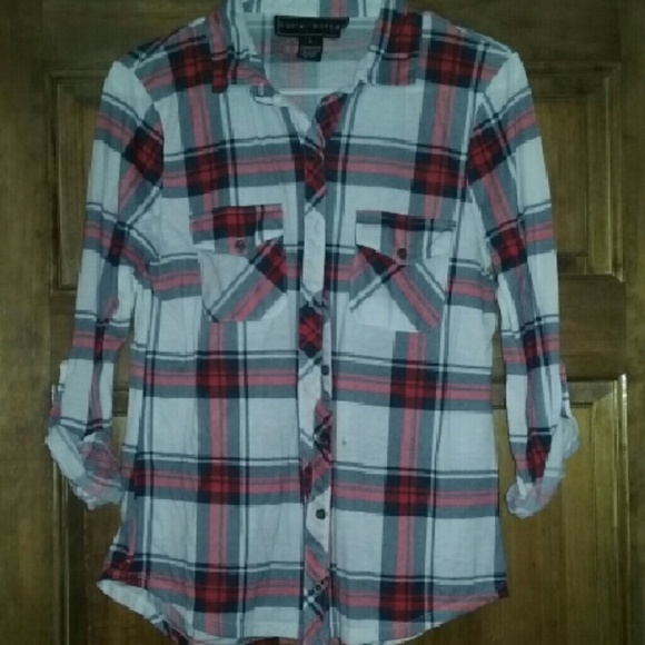 Cute button down shirt .