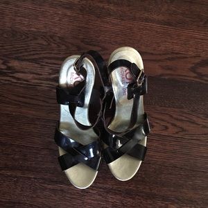 Kors Michel Kors brown cork wedges