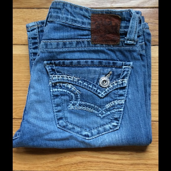 Distressed Big Star Jeans