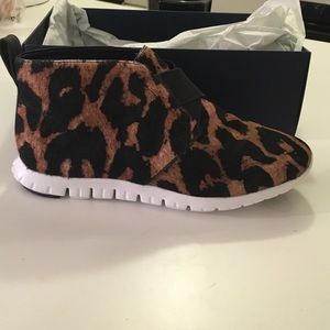 Zerøgrand Cole Haan Calf Hair Chukka Bootie