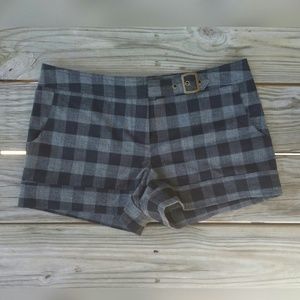 ❤️SALE! Plaid Shorts, Cute Buckle Detail