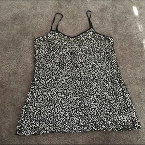 Express sparkly sequined tank