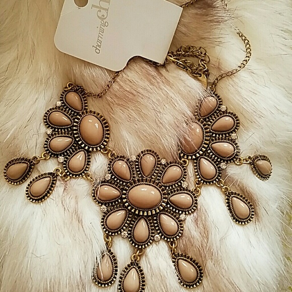 Charming Charlie Jewelry - Charming Charlie Chic Boho Statement Necklace NWT