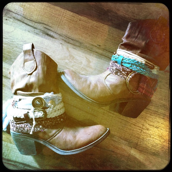 Gypsy boots Shoes - Handmade gypsy boots💕