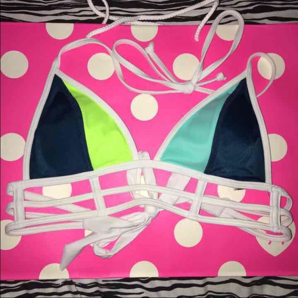 Brand new cage bikini top